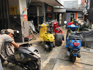 91 Scooter Garage
