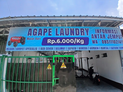 Agape Laundry Kayu Putih, Spesialis Cuci Karpet & Bedcover