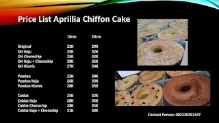 Aprillia Chiffon Cake