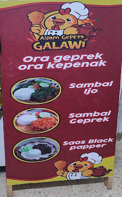 Ayam geprek galawi surabaya