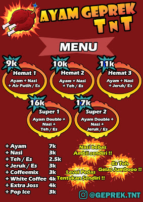 Ayam Geprek TNT
