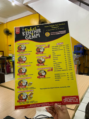 Ayam gepuk pak gembus tlogosari
