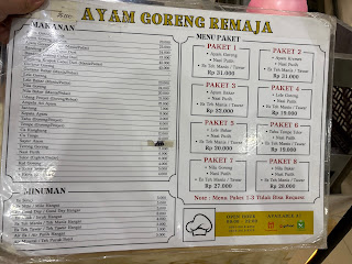 Ayam Goreng Remaja dan Kropok Bandeng Cabut Duri
