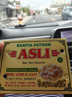 Bakpia Pathok Asli Bpk Heru Suryana