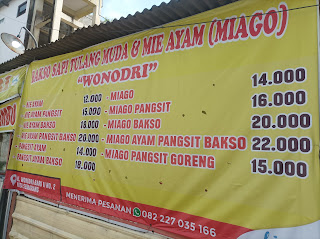 Bakso Tulang Muda Wonodri
