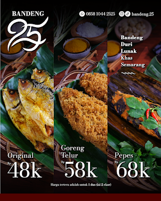 BANDENG 25 (Duri Lunak Khas Semarang)