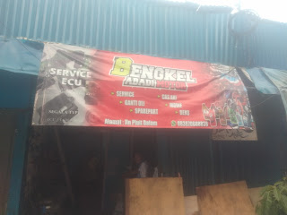 Bengkel Abadi motor Pluit dalam