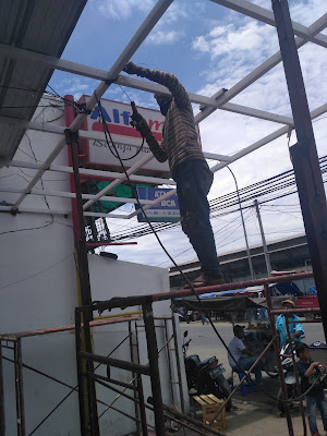 Bengkel las listrik pagar tralis kanopi