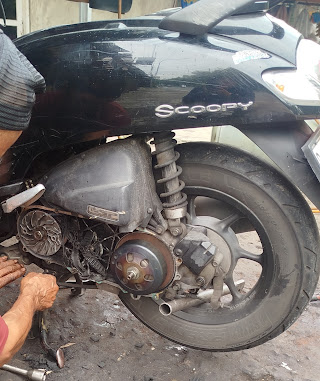 Bengkel motor Aldi