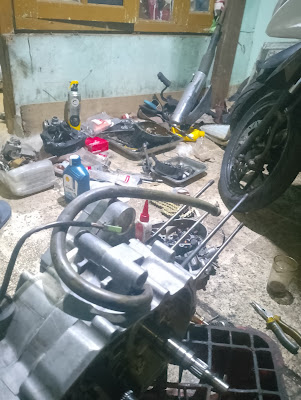 Bengkel motor almahira