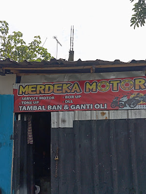 Bengkel motor & Tambal Ban Bonkap