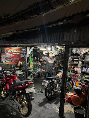 Bengkel motor yadii speed gank