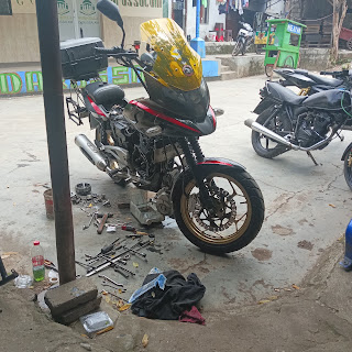 Bengkel Pulsar Brigade Power Indonesia