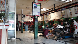 Bengkel resmi motor Honda