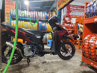 Bengkel sepeda motor + service + press (Gabby Jaya Motor)