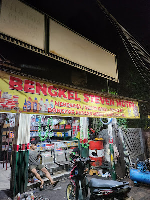Bengkel steven motor