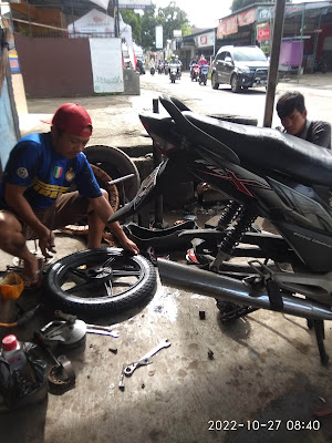 Bengkel tambal ban tubeless Banjar