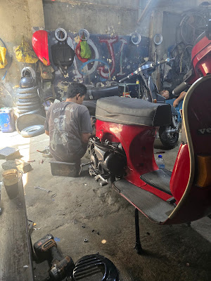 Bengkel Vespa Aji
