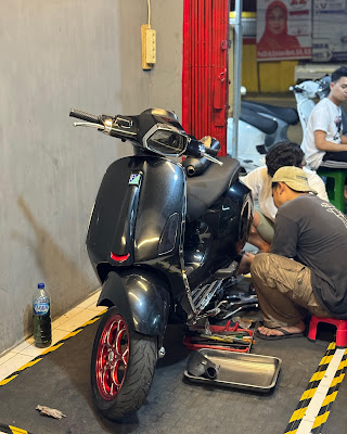 Bengkel Vespa Matic Sudirman Sukses Motor