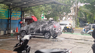 Blue Cuci Steam Mobil & Motor