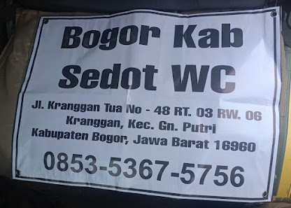 "Bogor Kab" Sedot WC