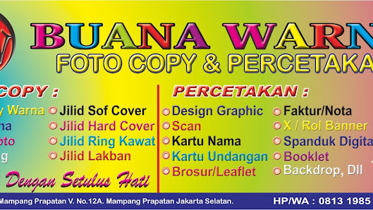 Buana Warna Fotocopy & Percetakan