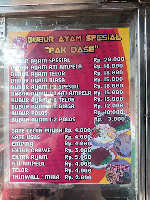 Bubur Ayam Pak Dase