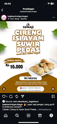 Cafe Sentra Tegalwaru