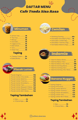 Cafe Tenda Sisa Rasa