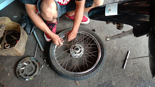 Cakra Motor Stel Pelk Tambal Ban Dll