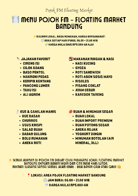 Canteen Pojok FM (Floating market)