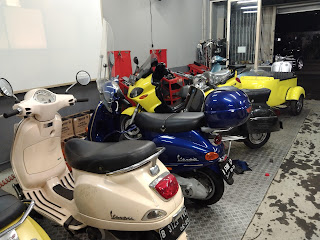 Casa da Vespa service and garage
