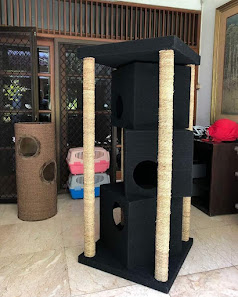 Cat Condo Garukan Kucing Shine Art Production