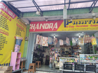 CHANDRA PRINTING FOTO COPY - PENJILIDAN - PERCETAKAN - KOMPUTER - ATK