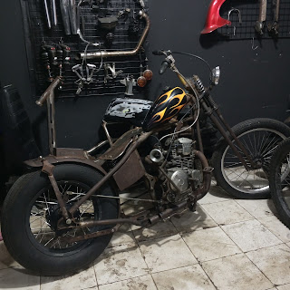 Classic Custom Motorcycle