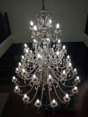 CUCI LAMPU KRISTAL LAMPU GANTUNG LAMPU HIAS DAN REPARASI