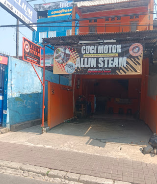 CUCI MOTOR - ALLIN STEAM Cabang RC Veteran