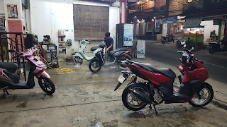 CUCI MOTOR BERSIH