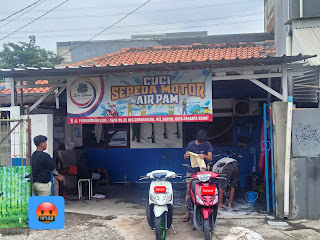 Cuci motor (Blue wash)