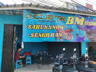 Cuci Motor BM Steam