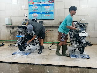 CUCI MOTOR ERLANGGA 4