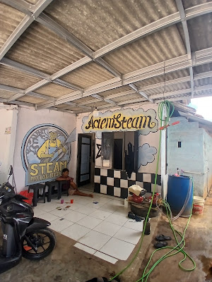 Cuci Motor & Mobil ACIEM STEAM