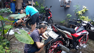 Cuci Motor Steam HRM
