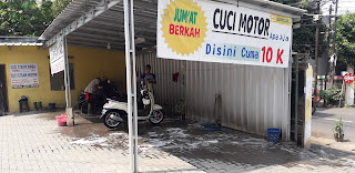 Cuci steam motor & mobil Arie