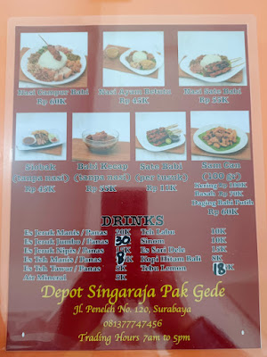Depot Singaraja pak Gede