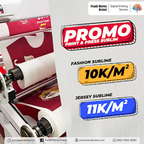 Digital Textile Printing - Pundi Warna Kreasi (Sablon, Sublim, DTF, Jersey, Apparel, Hijab)