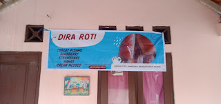 DIRA ROTI (CAT RUMAH WARNA PINK)