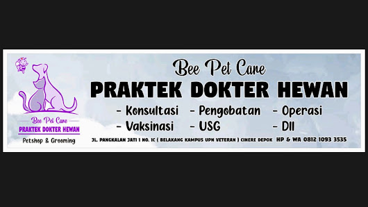 Dokter Hewan Bee Pet Care & Petshop
