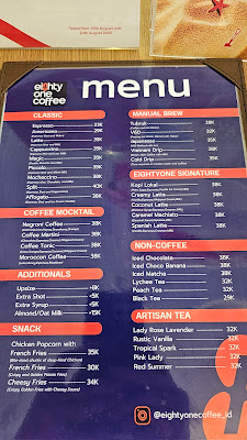 Eightyone Coffee Bandung