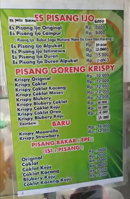 Es Pisang Ijo Daeng Ruppa
